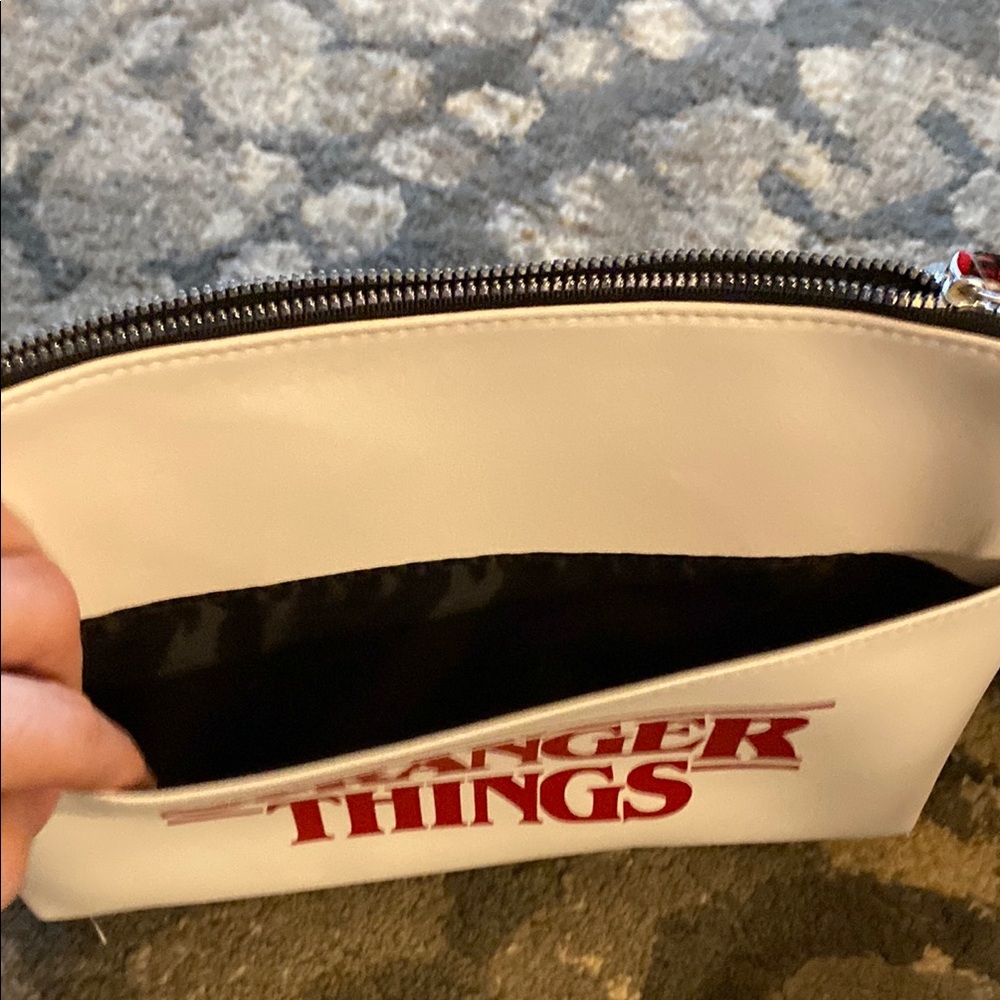 White and Black Cosmetic/Toiletry Bag - Picture 3 of 5
